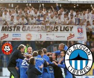 yapboz FC Slovan Liberec, şampiyon Gambrinus Liga  2011-2012, Çek Cumhuriyeti futbol ligi